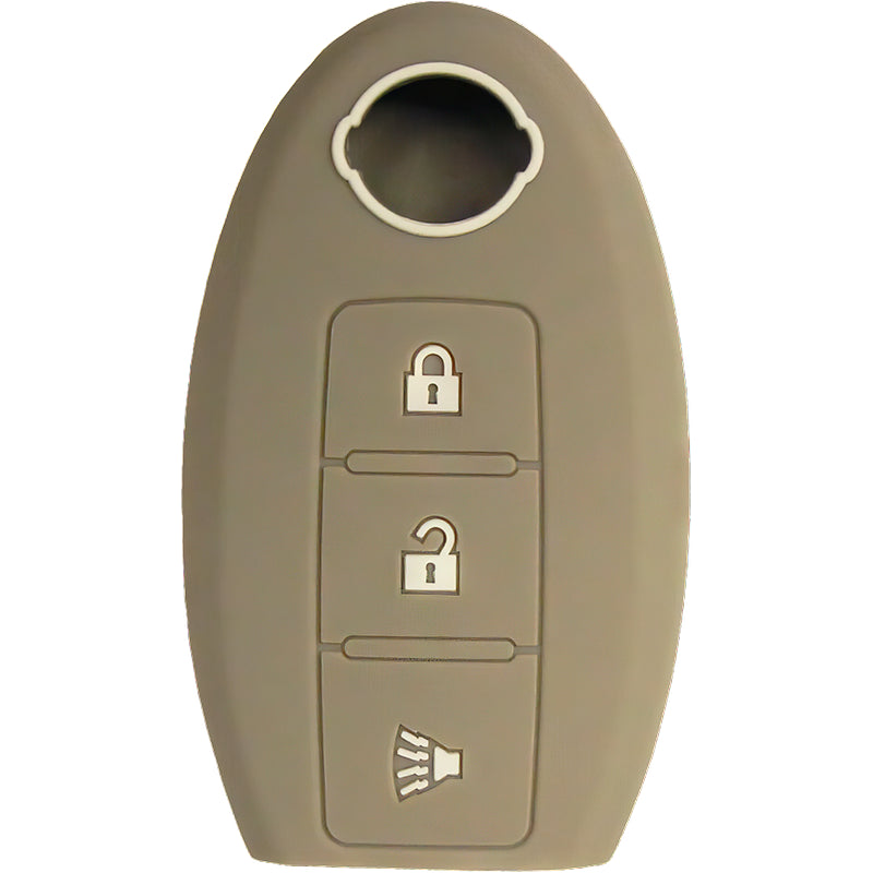 Silicone Key Fob Cover For Nissan 3 Buttons Smart Key Remote