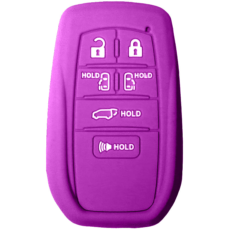 Silicone Protective Key Fob Cover For Toyota 6 Buttons Smart Key Remote