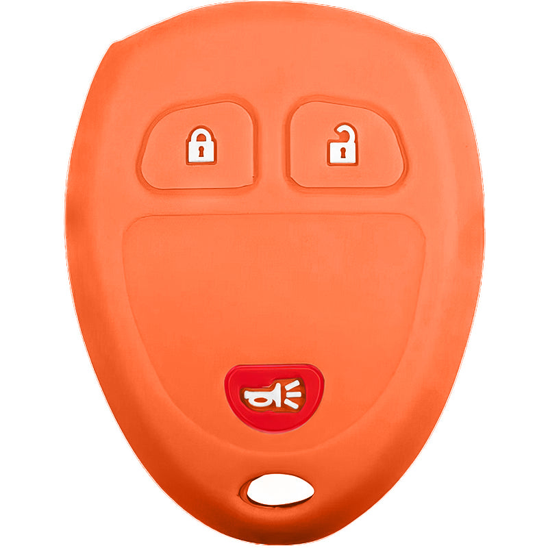 Silicone Key Fob Cover For GM 3 Buttons Remote