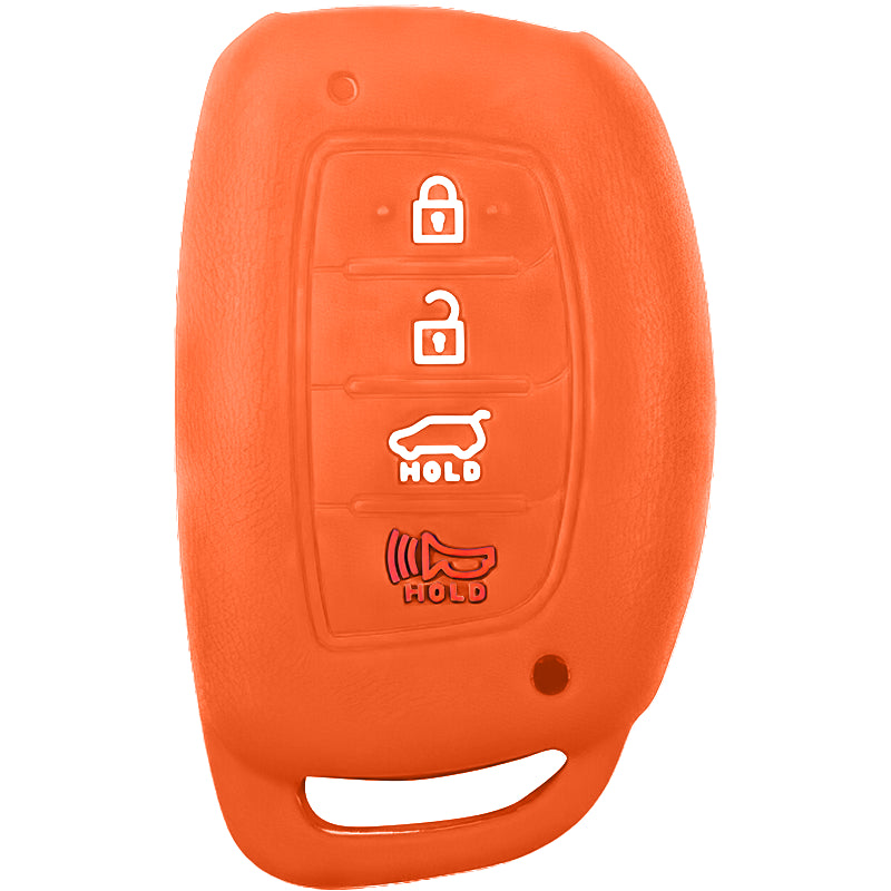 Silicone Protective Cover for Hyundai 4 Buttons TQ8-FOB-4F07