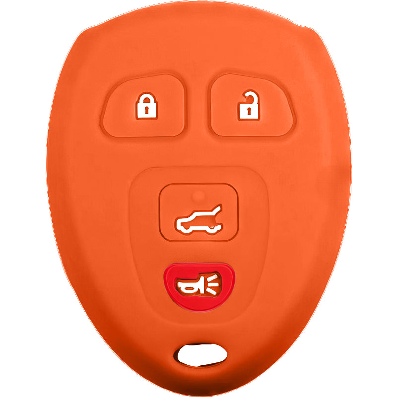Silicone Key Fob Cover For GM 4 Buttons Remote