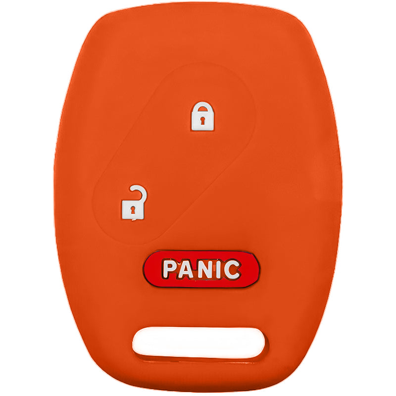 Silicone Key Fob Cover For Honda 3 Buttons Remote Head Key