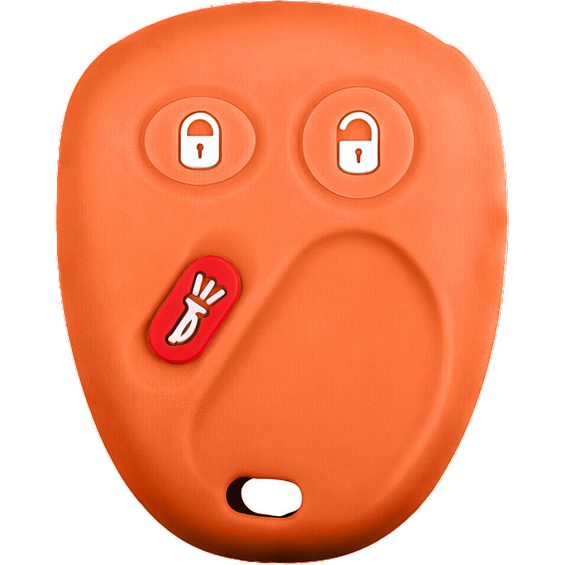 Silicone Key Fob Cover For GM 3 Buttons Remote