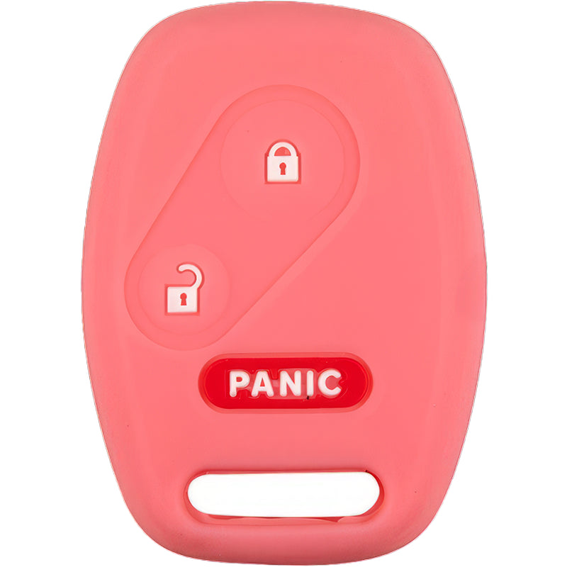 Silicone Key Fob Cover For Honda 3 Buttons Remote Head Key