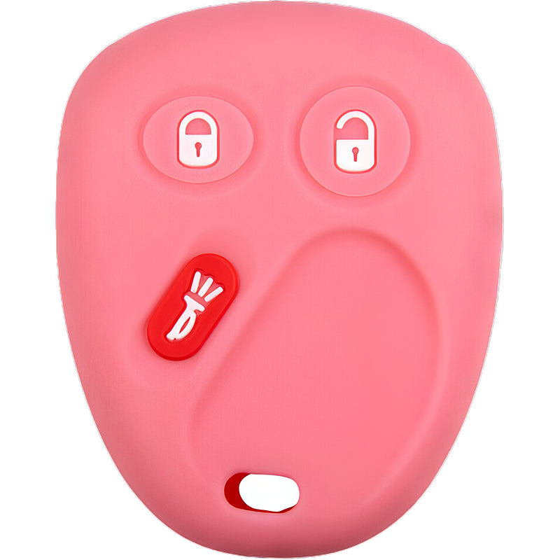 Silicone Key Fob Cover For GM 3 Buttons Remote