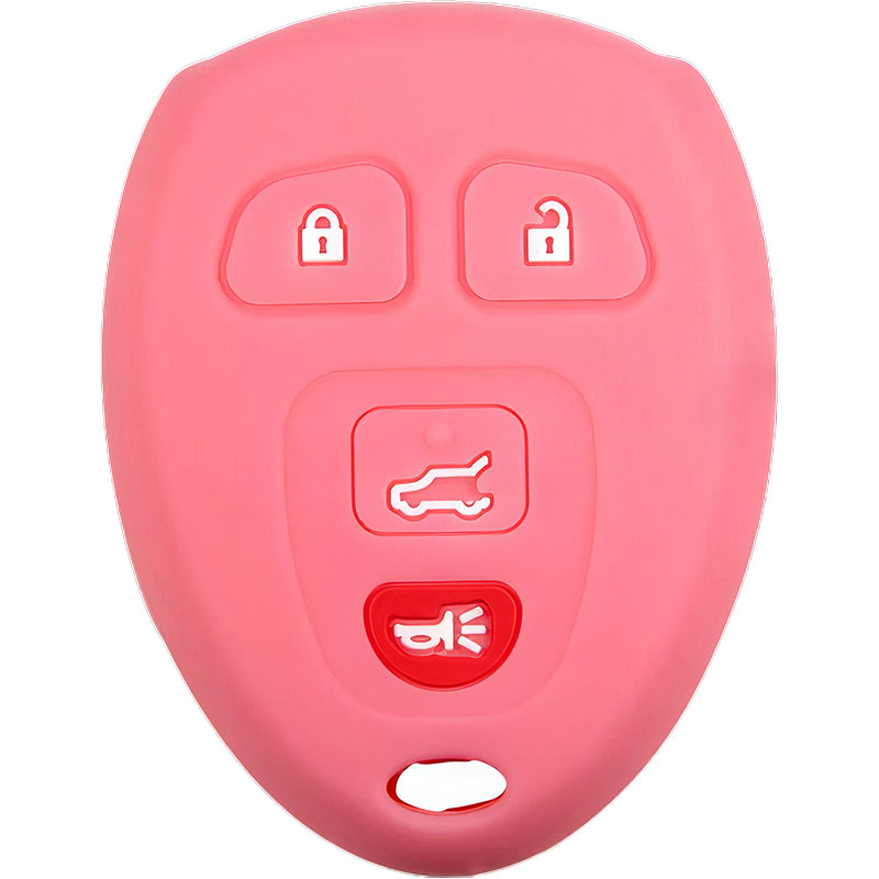 Silicone Key Fob Cover For GM 4 Buttons Remote