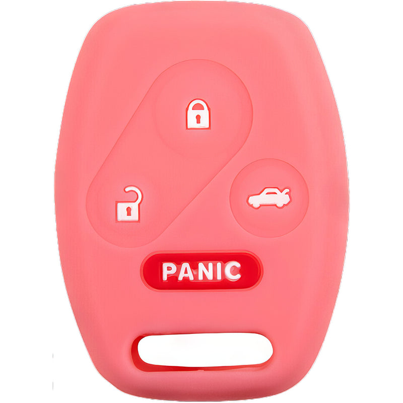 Silicone Key Fob Cover For Honda 4 Buttons Remote Head Key