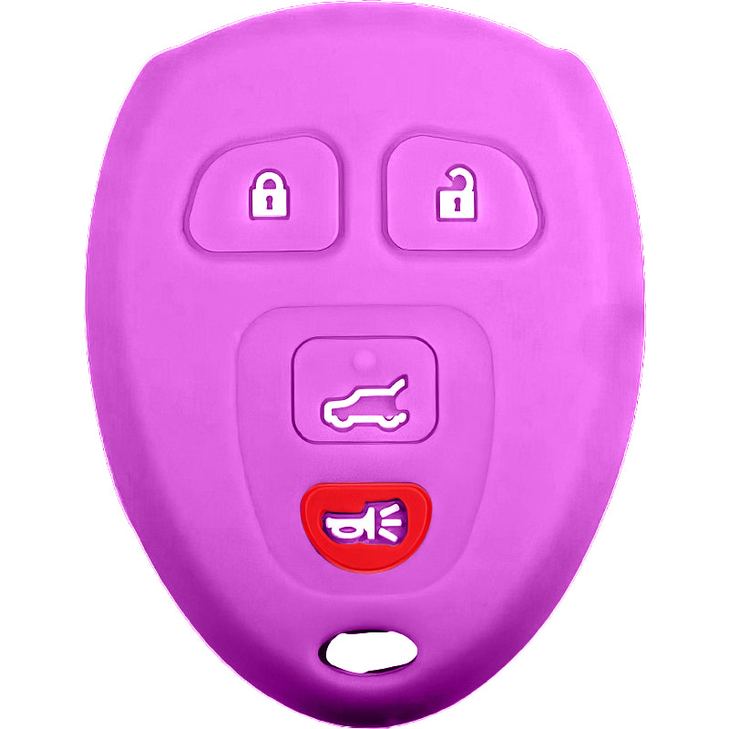 Silicone Key Fob Cover For GM 4 Buttons Remote