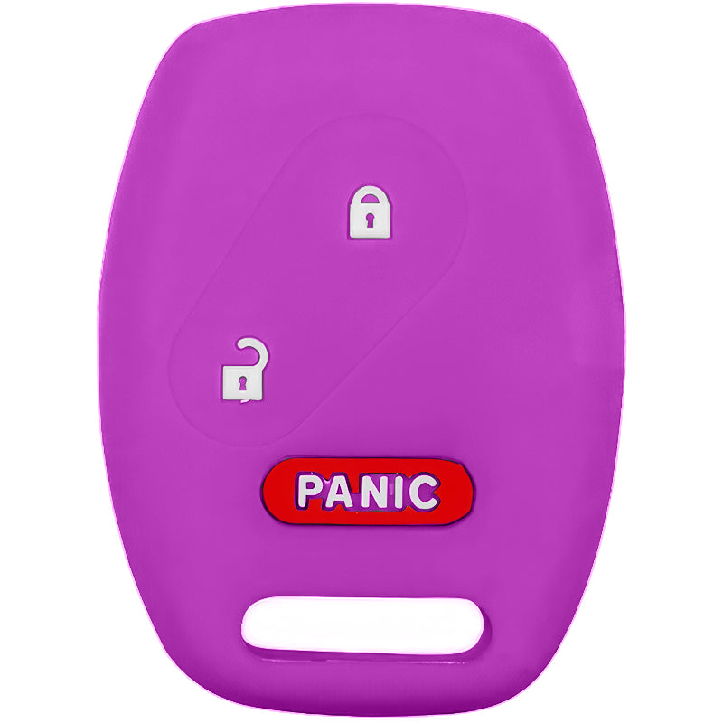 Silicone Key Fob Cover For Honda 3 Buttons Remote Head Key