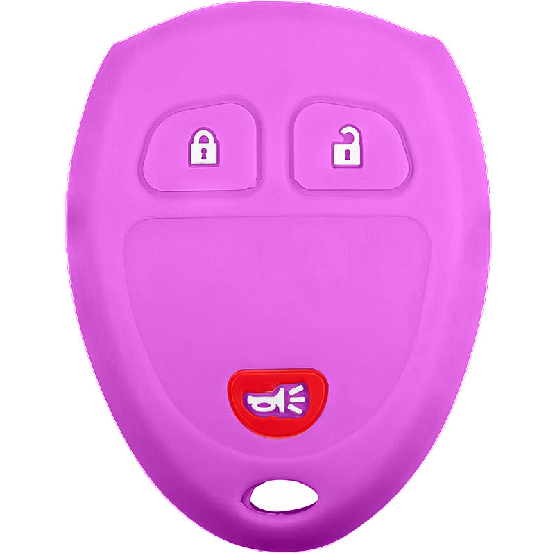 Silicone Key Fob Cover For GM 3 Buttons Remote