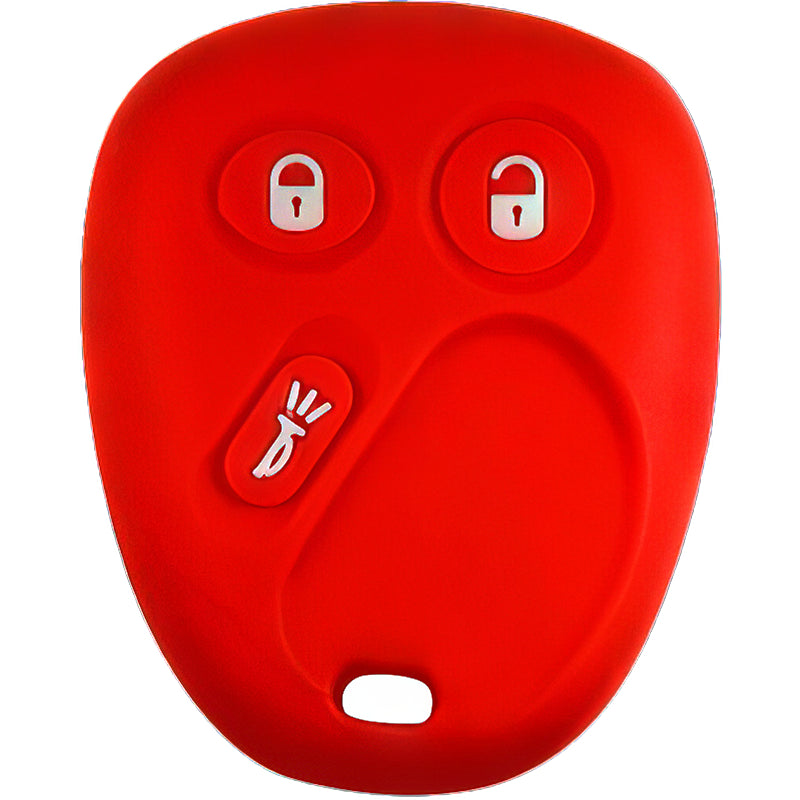 Silicone Key Fob Cover For GM 3 Buttons Remote