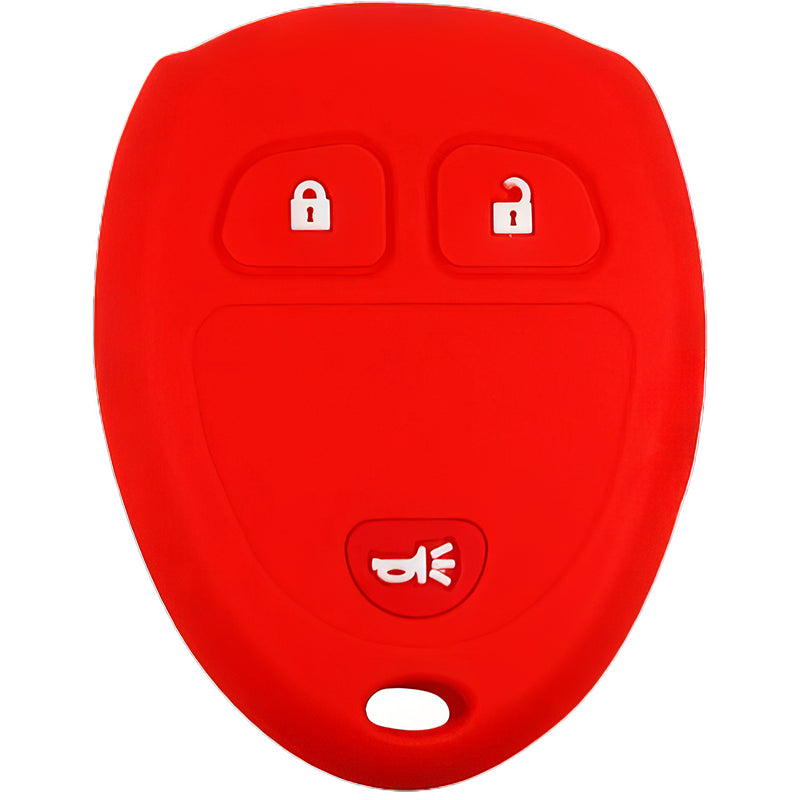 Silicone Key Fob Cover For GM 3 Buttons Remote