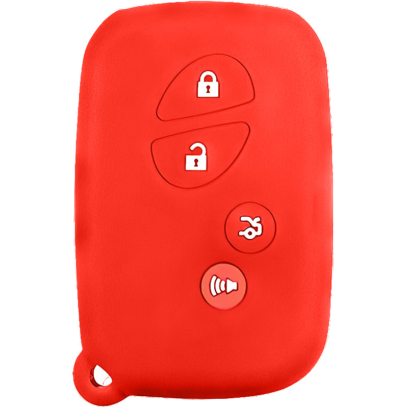Silicone Protective Key Fob Cover For Lexus 4 Buttons Smart Key Remote