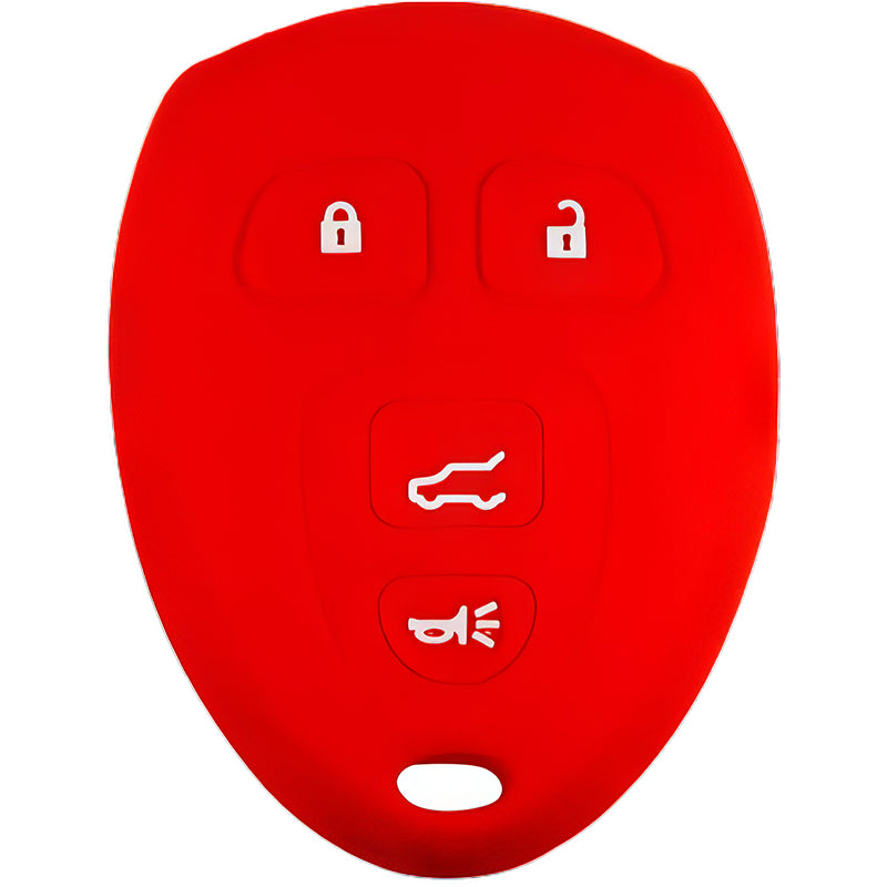 Silicone Key Fob Cover For GM 4 Buttons Remote