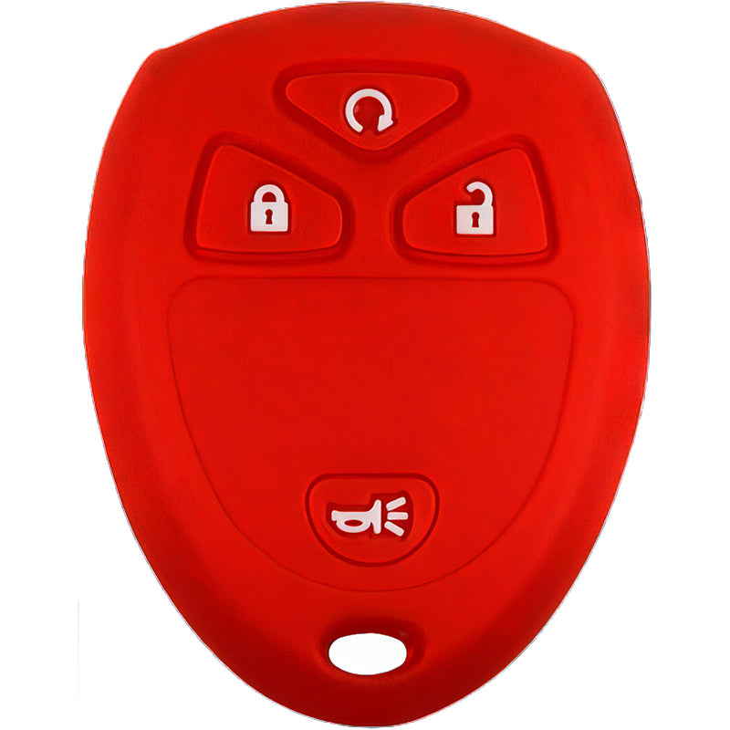 Silicone Key Fob Cover For GM 4 Buttons Remote