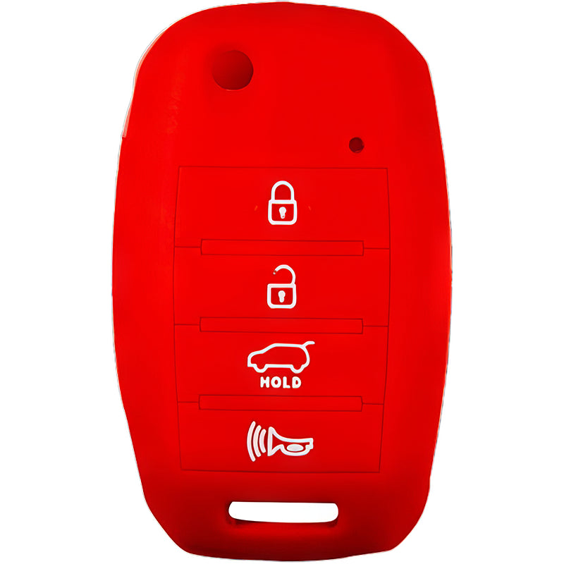 Silicone Key Fob Cover For Kia 4 Buttons Flipkey Remote