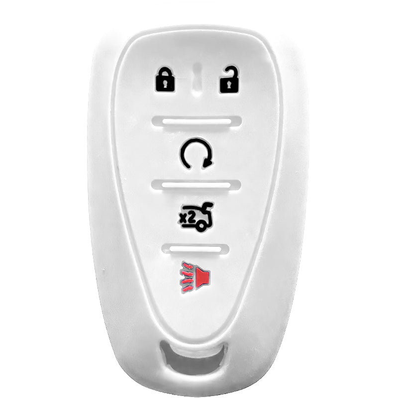 Silicone Protective Cover For Chevrolet 5 Buttons Smart Key Remote
