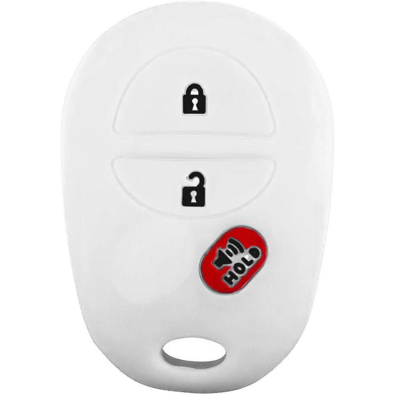 Silicone Key Fob Cover For Toyota 3 Buttons Regular Remote
