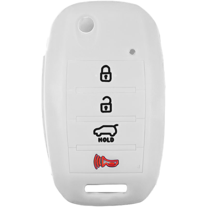 Silicone Key Fob Cover For Kia 4 Buttons Flipkey Remote