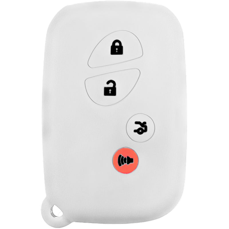 Silicone Protective Key Fob Cover For Lexus 4 Buttons Smart Key Remote