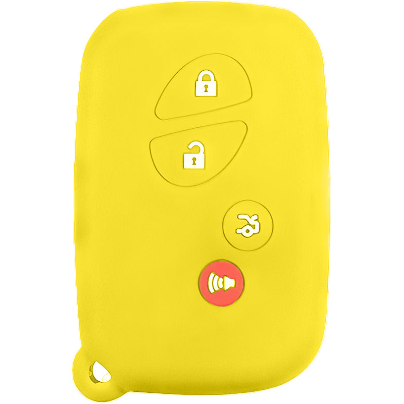 Silicone Protective Key Fob Cover For Lexus 4 Buttons Smart Key Remote