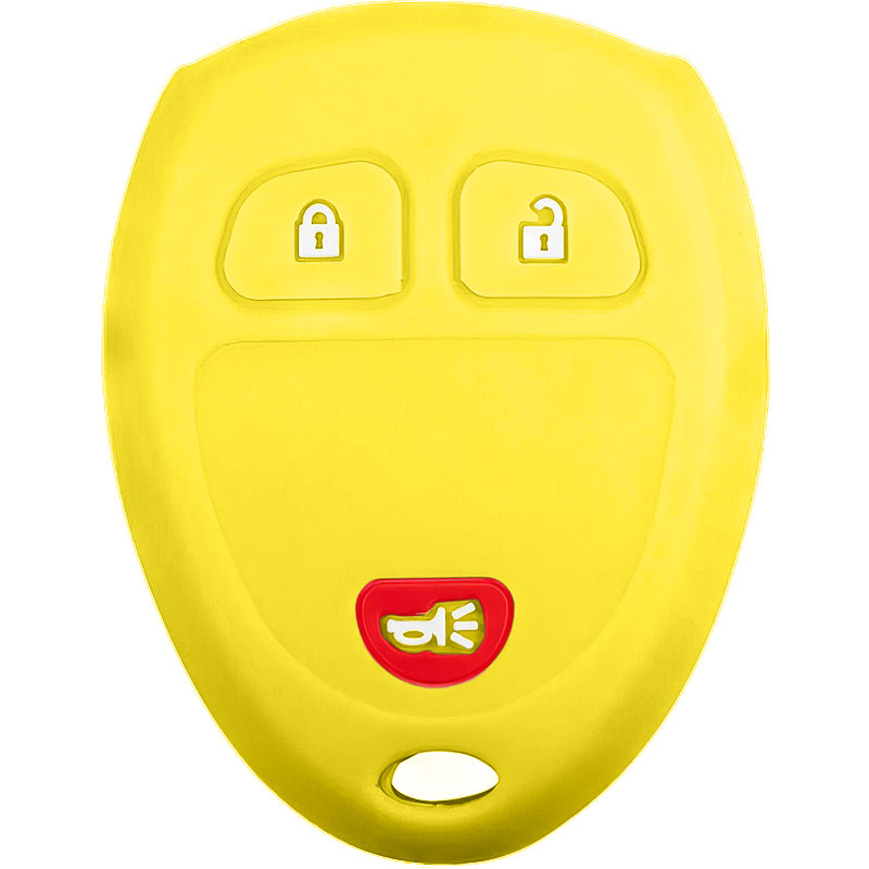 Silicone Key Fob Cover For GM 3 Buttons Remote