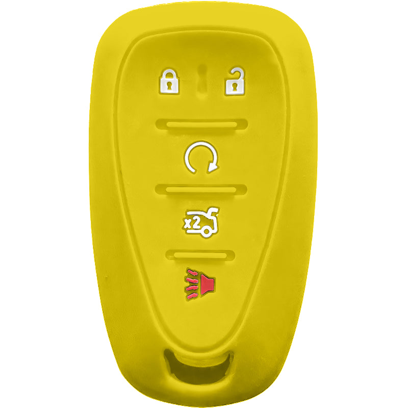 Silicone Protective Cover For Chevrolet 5 Buttons Smart Key Remote