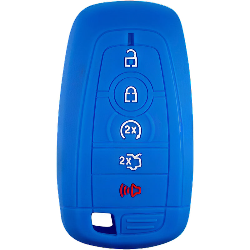 Silicone Protective Cover For Ford Bronco 4 Buttons Smart Key Remote BRONCO125N