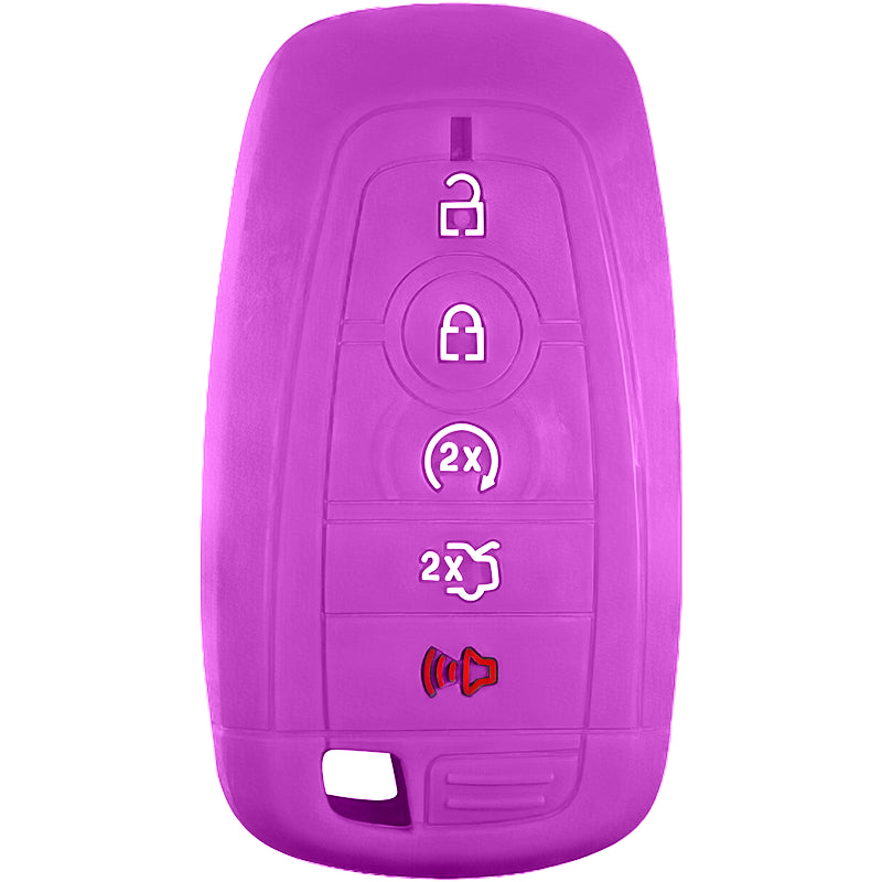 Silicone Protective Cover For Ford Bronco 4 Buttons Smart Key Remote BRONCO125N