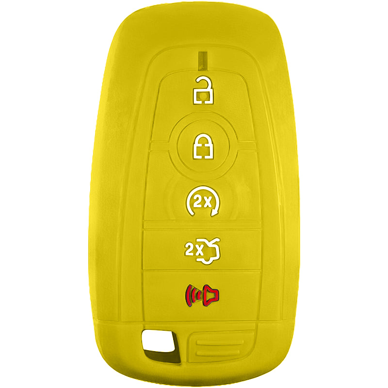 Silicone Protective Cover For Ford Bronco 4 Buttons Smart Key Remote BRONCO125N