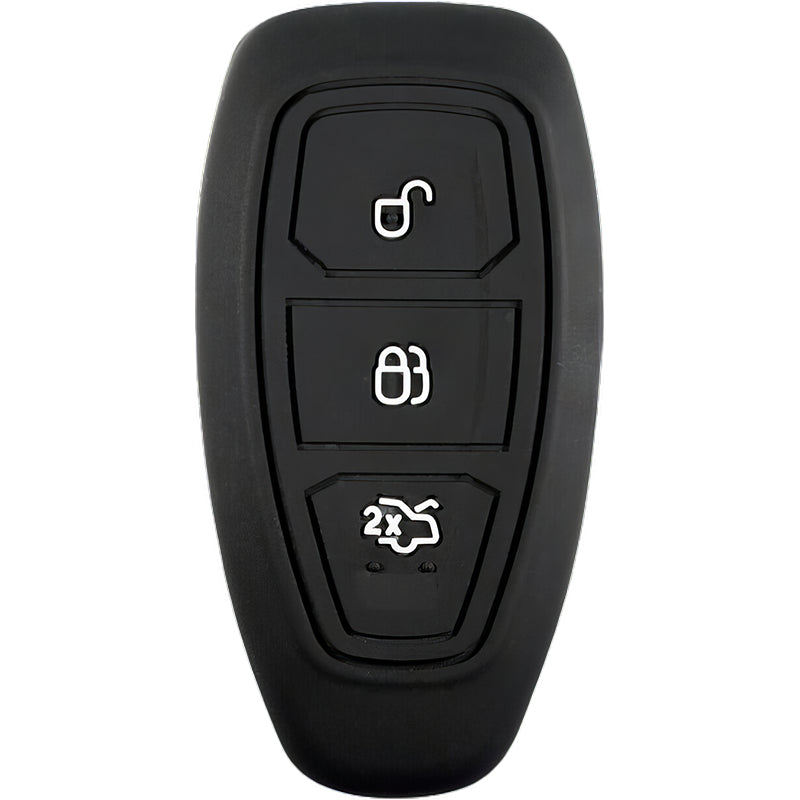 Silicone Key Fob Cover For Ford 3 Buttons Smart Key Remote