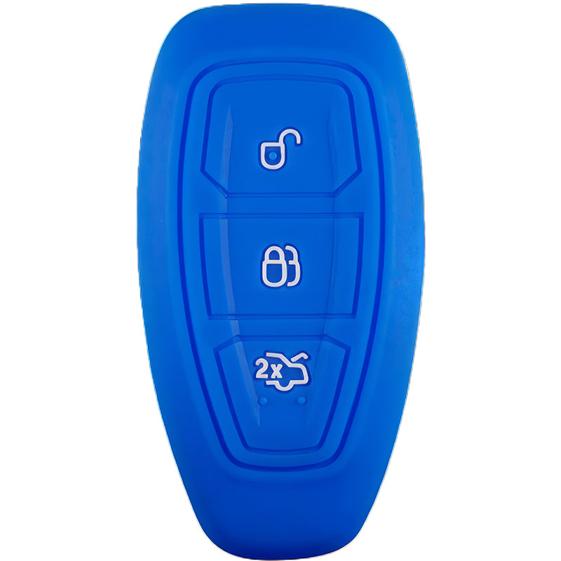 Silicone Key Fob Cover For Ford 3 Buttons Smart Key Remote