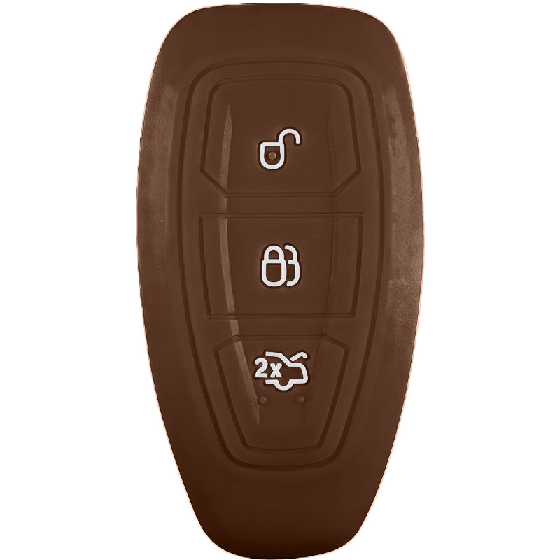 Silicone Key Fob Cover For Ford 3 Buttons Smart Key Remote
