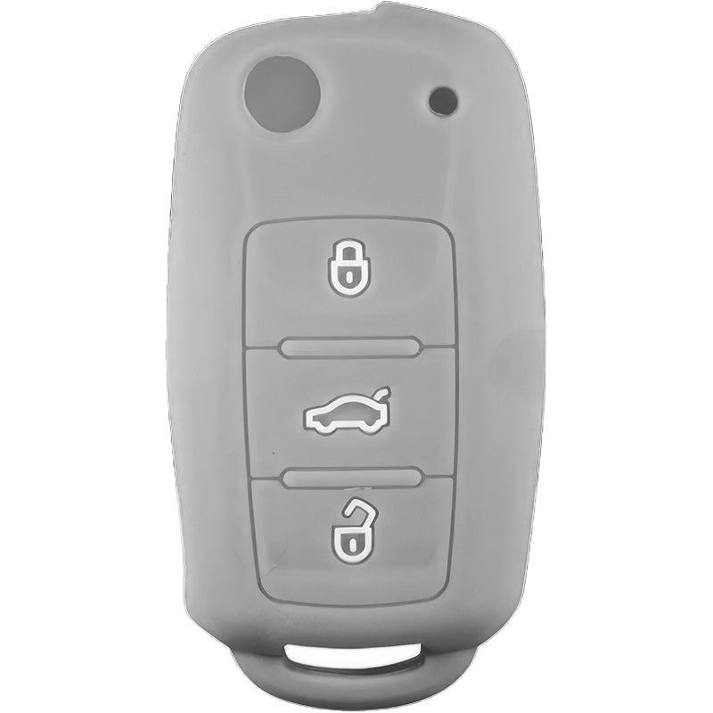Silicone Key Fob Cover For VW 4 Buttons Flipkey Remote
