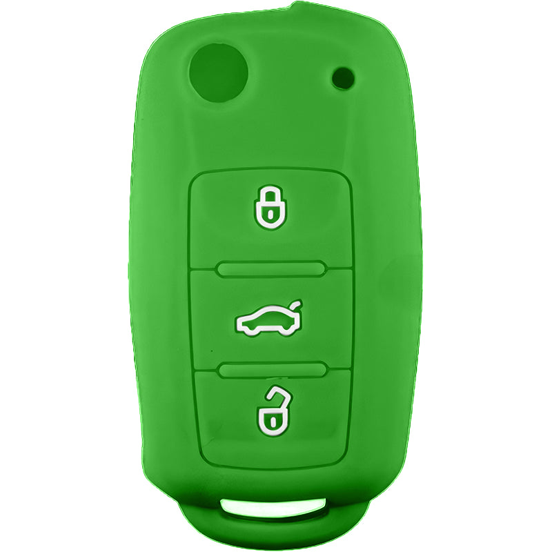 Silicone Key Fob Cover For VW 4 Buttons Flipkey Remote