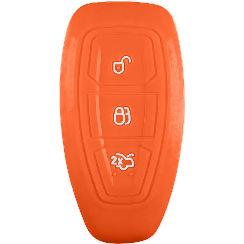 Silicone Key Fob Cover For Ford 3 Buttons Smart Key Remote