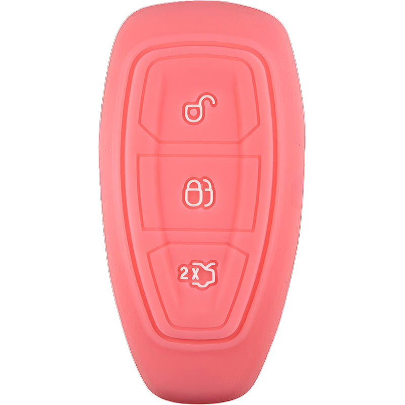 Silicone Key Fob Cover For Ford 3 Buttons Smart Key Remote
