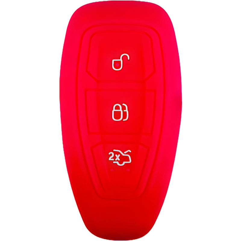 Silicone Key Fob Cover For Ford 3 Buttons Smart Key Remote