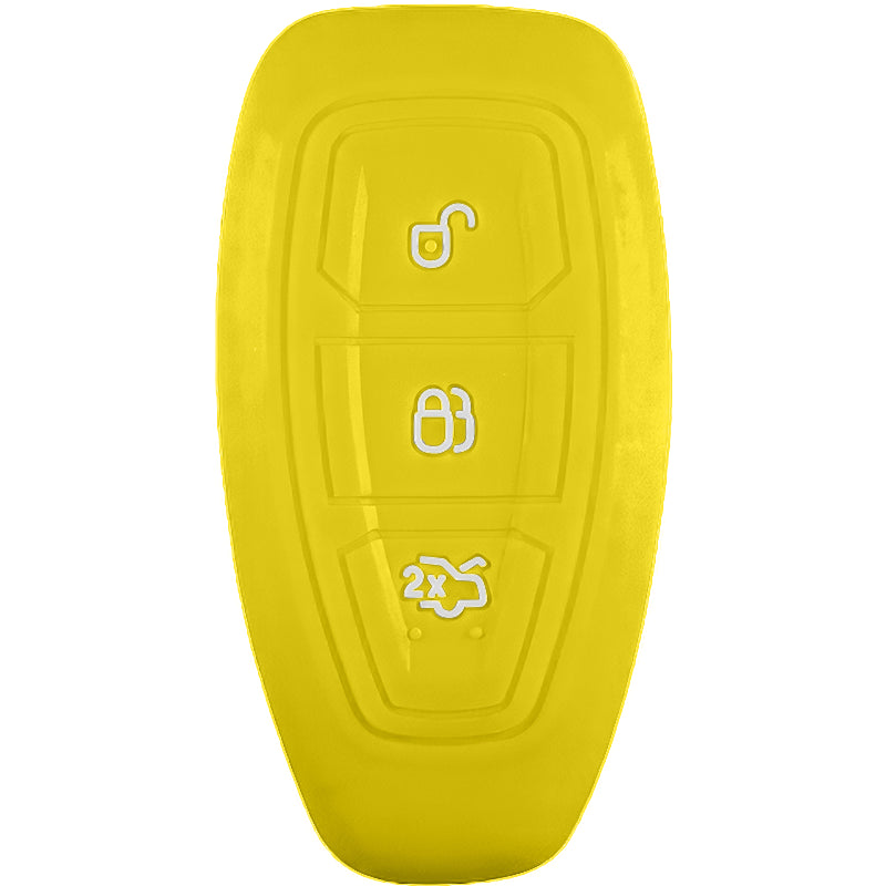 Silicone Key Fob Cover For Ford 3 Buttons Smart Key Remote