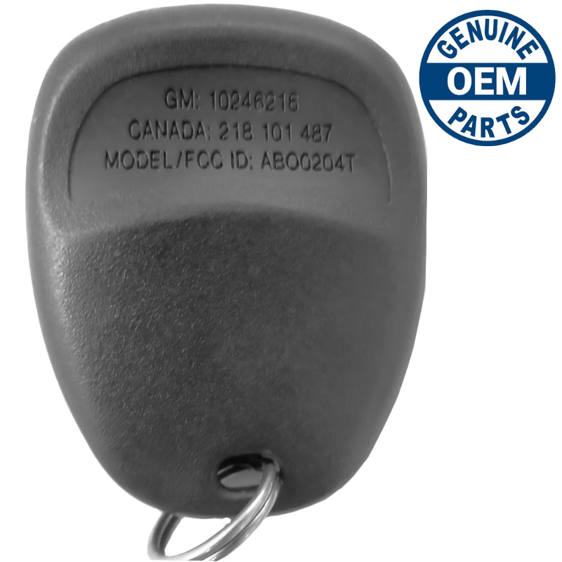 1998 Pontiac Grand Prix No Alarm Remote 10246216 ABO0204T