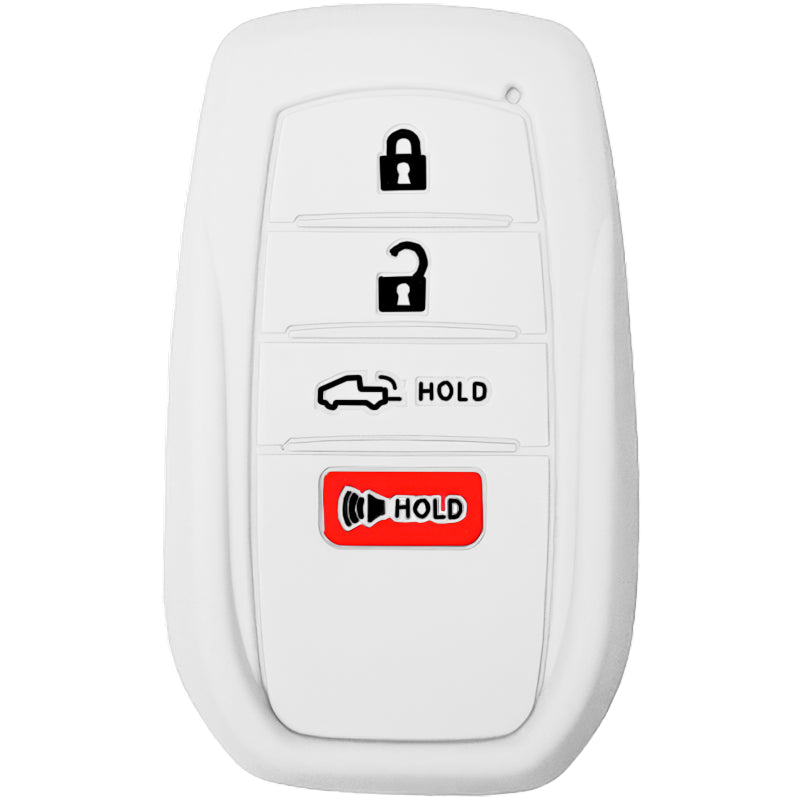 Silicone Protective Key Fob Cover For Toyota 4 Buttons Smart Key Remote