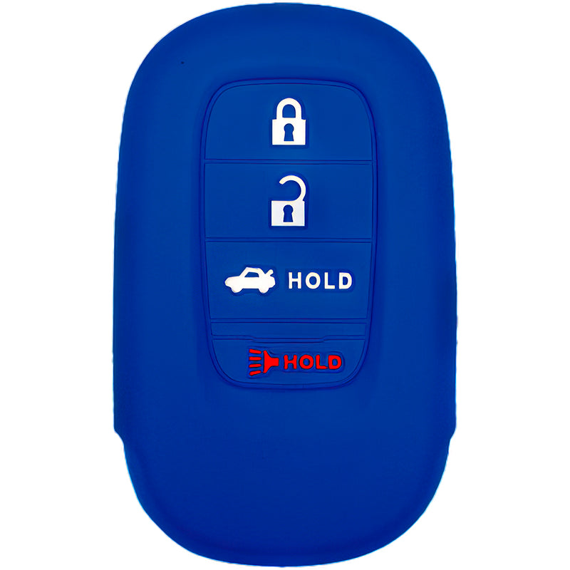 Silicone Key Fob Cover For Honda 4 Buttons Smart Key Remote