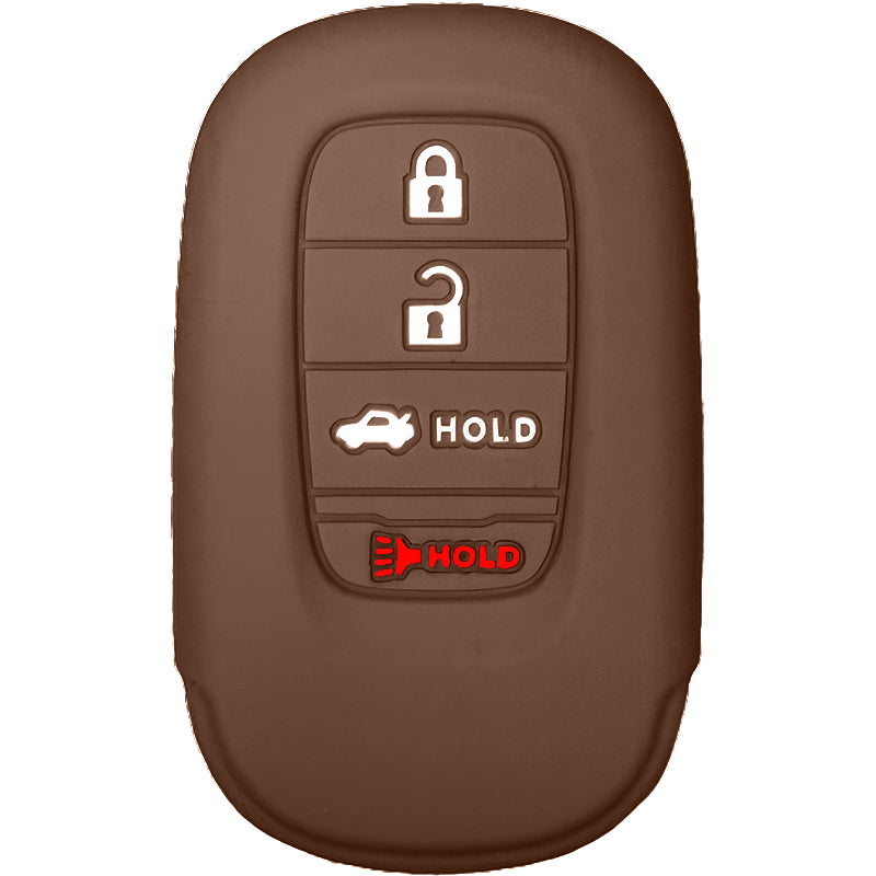 Silicone Key Fob Cover For Honda 4 Buttons Smart Key Remote