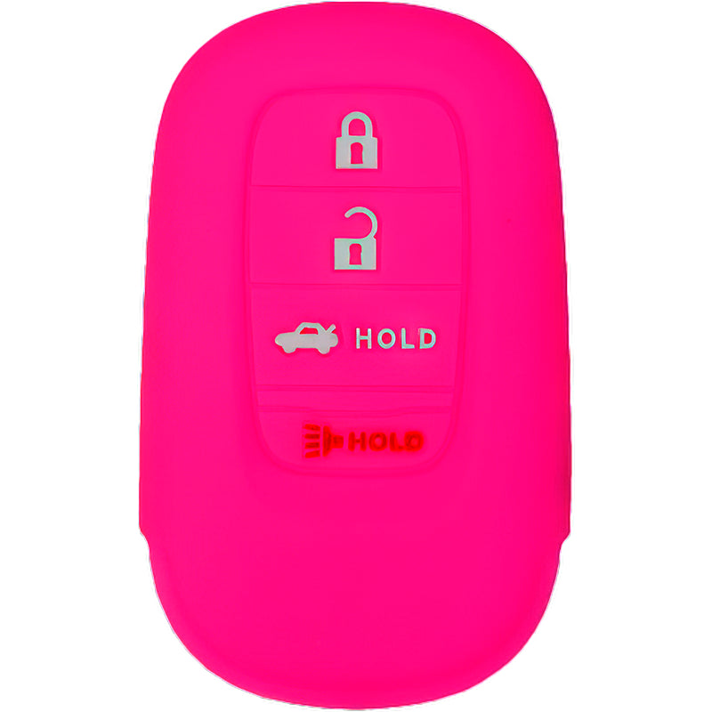 Silicone Key Fob Cover For Honda 4 Buttons Smart Key Remote