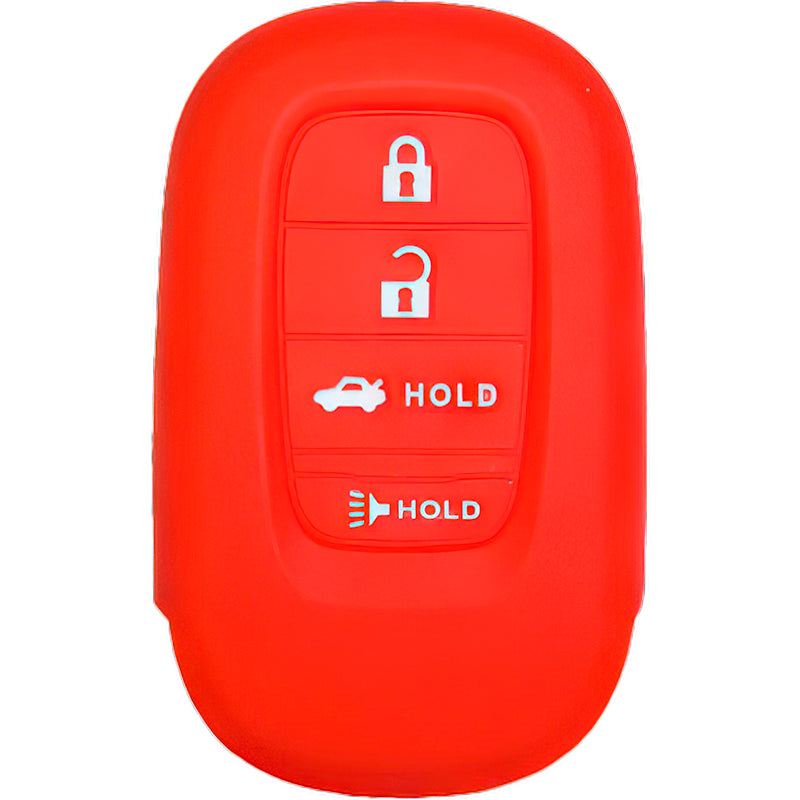 Silicone Key Fob Cover For Honda 4 Buttons Smart Key Remote