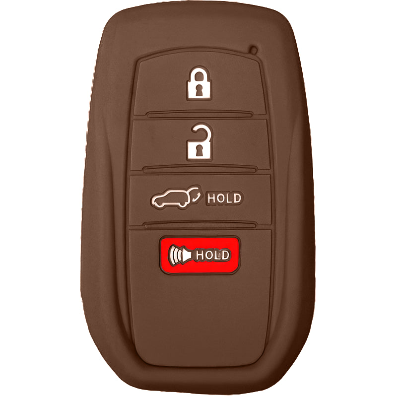 Silicone Protective Key Fob Cover For Toyota 4 Buttons Smart Key Remote