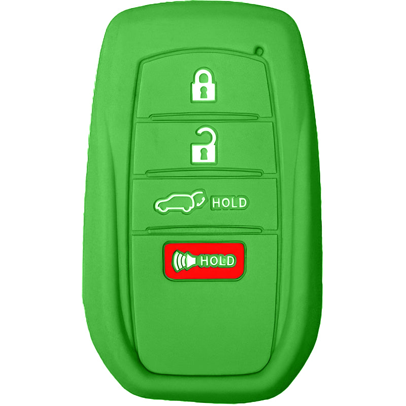 Silicone Protective Key Fob Cover For Toyota 4 Buttons Smart Key Remote