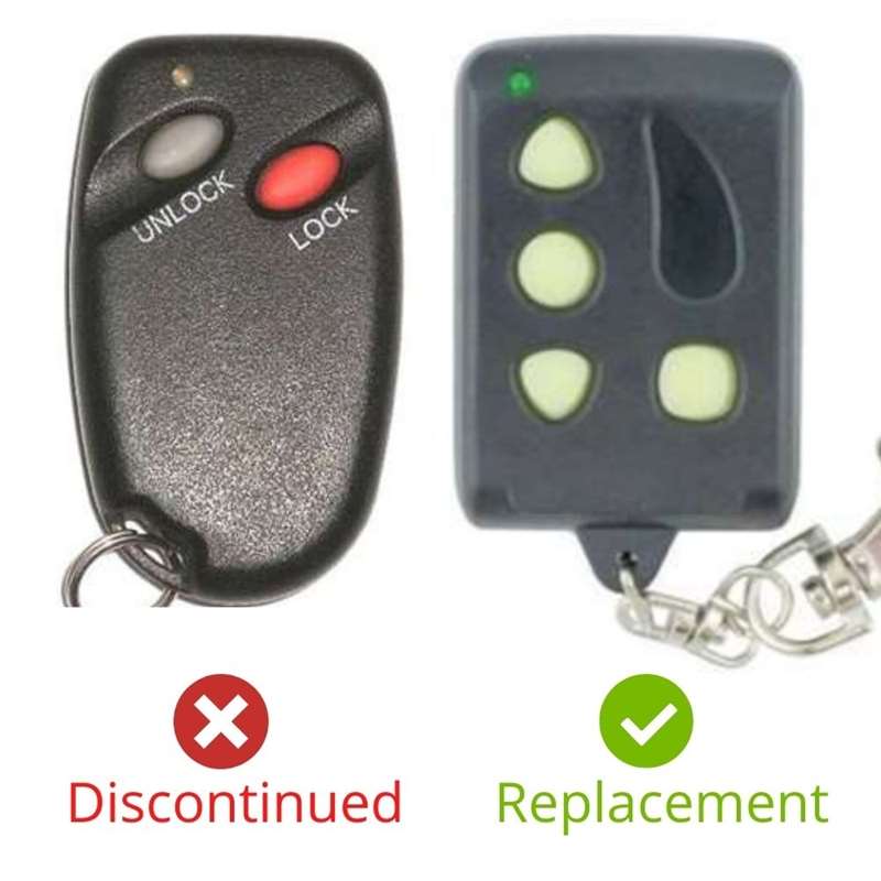 1995 Eagle Talon Remote GQ43VT6T 2 Button - Remotes And Keys