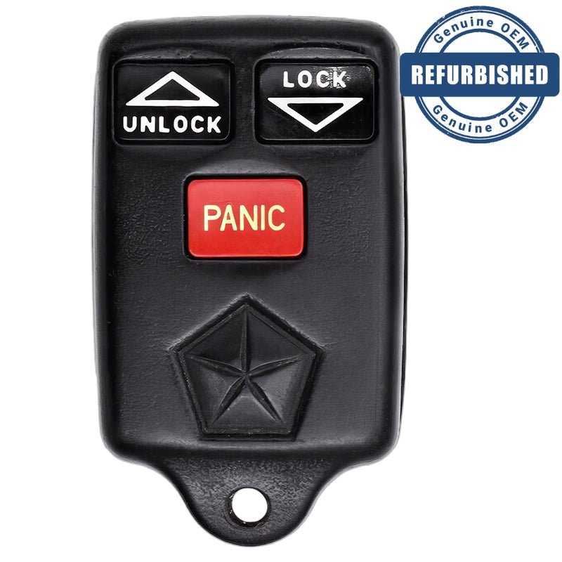 1996 Chrysler Town & Country Remote FCC ID: GQ43VT7T - Remotes And Keys