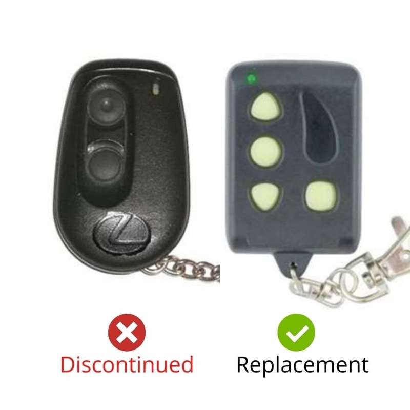 1996 Lexus LX450 Remote PN: 06191-60820 FCC: BAB237131-032 - Remotes And Keys